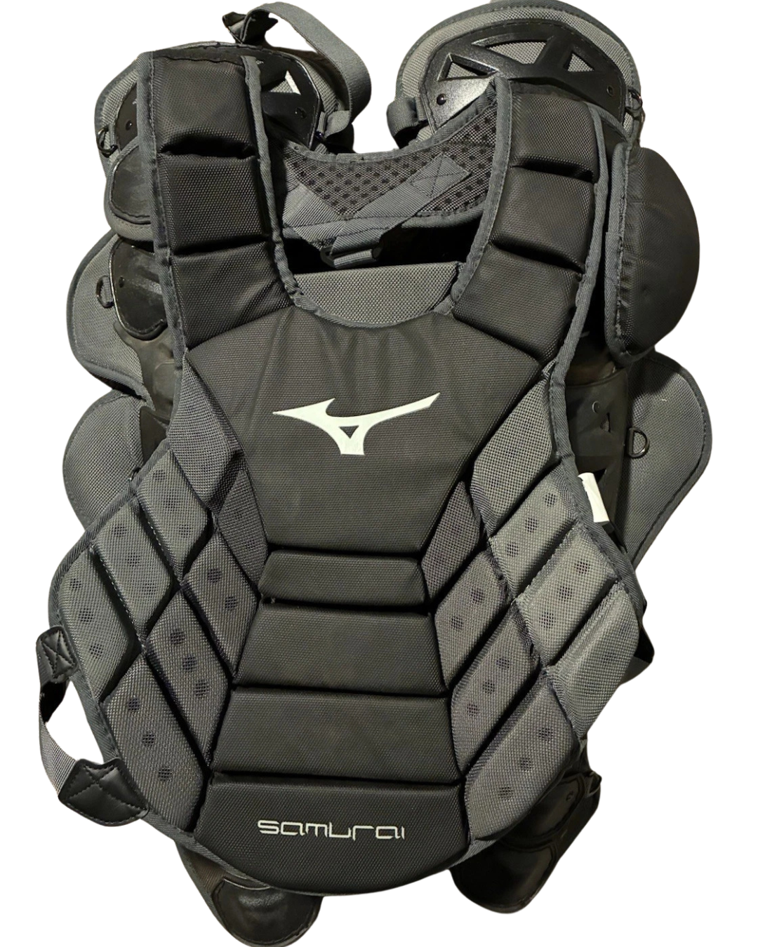 Adult Size Mizuno Samurai Catchers Gear With Force 3 Skull Cap And Mask